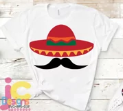 Cinco de Mayo Svg Sombrero and Mustache Svg Sombrero Svg Product Image 2