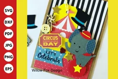 Circus elephant svg Product Image 2