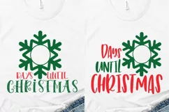 Days until christmas - Christmas SVG EPS DXF PNG Product Image 2