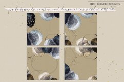 Ink & Abstract Glitter Shapes Product Image 2