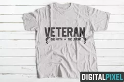 Veteran SVG PNG DXF Circut Cut Silhouette 3 Soldier SVG Product Image 2