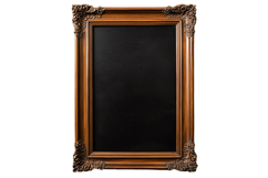 Baroque Picture Frame PNG Product Image 1