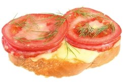 Stock Photo - Sandwiches with sausage Product Image 1