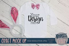 Easter Baby bodysuit Craft mock up |High Resolution JPEG Product Image 1