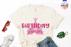 Birthday Glamper - Birthday SVG EPS DXF PNG Cutting File Product Image 2