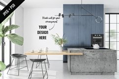 Kitchen mockup - frame &amp; canvas mockup creator Product Image 7