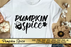 SVG Pumpkin Spice SVG PNG EPS DXF Fall SVG Cut Files Product Image 1