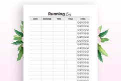 Running Log Book - KDP Interior Product Image 4