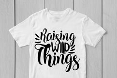 Raising Wild Things - Mother SVG EPS DXF PNG Cutting Files Product Image 2