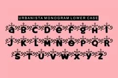 Urbanista Handlettered Monogram Font - Free Font Of The Week Product Image 4