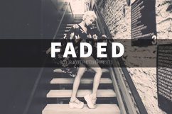 Faded - 8 Adobe Photoshop Color Presets Product Image 1