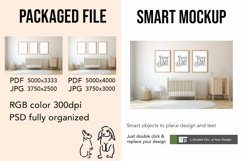 Wooden Frame Smart Mockup PSD &amp; JPG Template Graphic Product Image 2