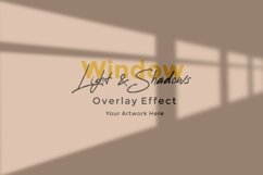 Window Sunlight Shadow Overlay Effect Mockup Product Image 1