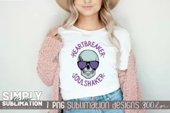 Heart Breaker Soul Shaker Sublimation T-shirt Design Product Image 4