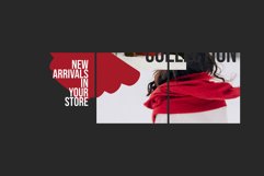Red Shade Instagram Puzzle Templates Product Image 2