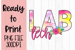 Lab Tech Ready to Print Product Image 1
