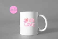 Valentine's Day Sublimation Design PNG Product Image 3