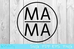 Mama Life SVG DXF EPS Bee SVG Mom Life Mother Life Mommy SVG Product Image 2