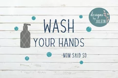 Wash Your Hands SVG, PNG, DXF Product Image 3