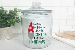 There's No Place Like Gnome for the Holidays SVG Cut File Product Image 7