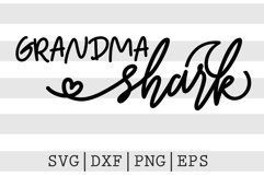 Baby shark Mama shark Papa shark SVG Product Image 8