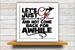 Travel SVG DXF JPEG Silhouette Cameo Cricut Airplane svg Product Image 2