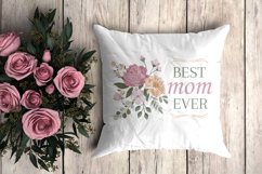 Mothers Day sublimation, Flower mom svg Product Image 7