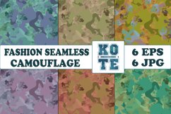 6 Seamless Fashion Camouflage Product Image 1