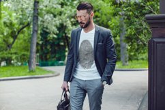 Men&#039;s T-Shirt Mock-Up Vol.1 2017 Product Image 6