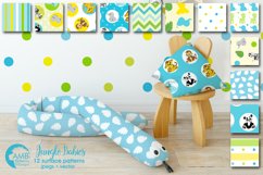 Jungle Babies patterns, Jungle papers AMB-599 Product Image 2