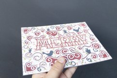 Christmas 3D Layered Design | MerryChristmas 3D SVG Product Image 2