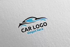 Auto Car Logo for Sport Cars, Rent, Wash or Mechanic Product Image 3