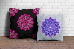 3D mandalas in five color versions. Product Image 4