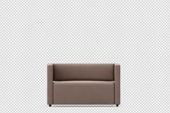 Isometric Arm Chair 3D isolated render Product Image 1