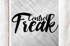 Control Freak SVG/DXF/EPS File Product Image 1
