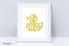 Two Months Old SVG yellow baby duck lettering design Product Image 2