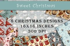 Christmas holiday png patterns Product Image 9