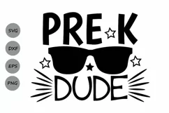 Pre-k dude svg, Preschool Boy svg, back to school svg. Product Image 1