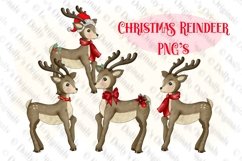 Christmas Reindeer sublimation design PNG Product Image 2