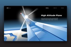 Plane View - Banner &amp; Landing Page Product Image 1