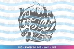 4th of July -fourth of july emblem SVG Product Image 2