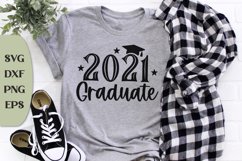 2021 Graduate, Graduation 2021, Graduation Tshirt Svg Product Image 1