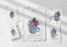 Watercolor underwater magic starfish clipart Product Image 6