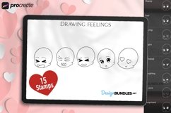Procreate drawing feelings / chibi, kawaii Product Image 1