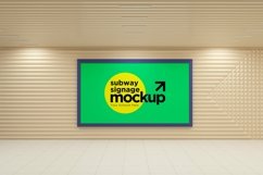 Subway Signage Billboard Mockup Product Image 14