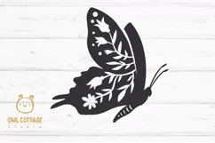 Butterfly SVG, butterfly PNG, butterfly silhouette Product Image 3