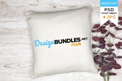 Pillow Mockup | Cushion Mockup in JPG and PSD smart object Product Image 1