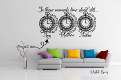 Pocket watch papercut design SVG / EPS / DXF / PNG Files Product Image 2