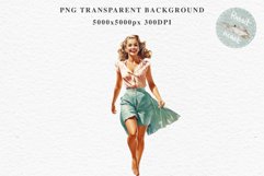 Fashion Lady Pin up Royal Vintage Women PNG Romantic Girl Victorian Flower Transparent junk journal collage scrapbooking designs sublimation printable files  watercolor antique romantic girl illustration paper craft, Victorian Lady Clipart, Royal Women PN