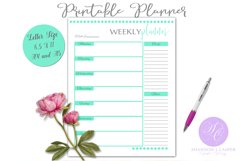 Printable Weekly Planner Page Product Image 1